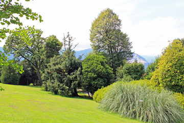 Landscape Park on the island of Isola Madra