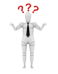3d männchen fragezeichen