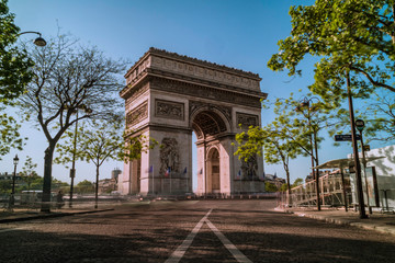 Fototapeta na wymiar Arco di Trionfo, Parigi