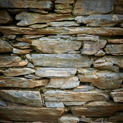 part of a stone wall