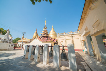 Fototapeta na wymiar Templo budista em Bagan, Myanmar
