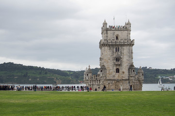 Fototapeta premium belém tower belem tower lisbon, portugal
