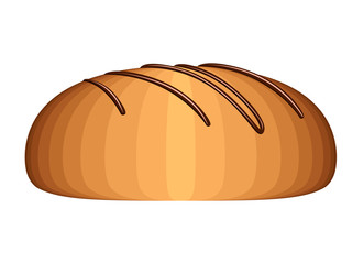 Isolated sweet cookie image. Vector illustration design