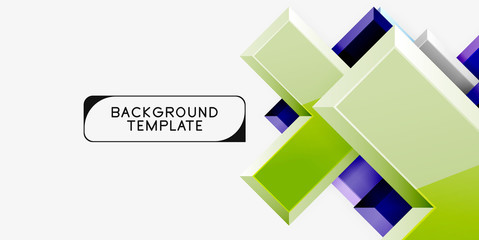 Glossy arrows background