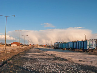 Nadchodząca nawałnica. © boguslavus