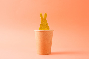 Creative paper rabbit