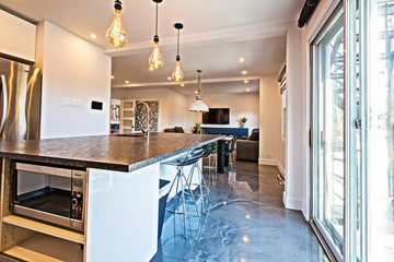 Modern house interior