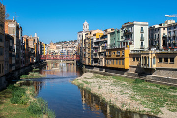 Fototapeta premium view of girona