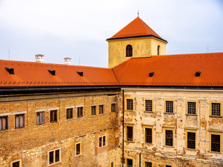 View on the Thury castle in Varpalota.