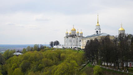 Fototapeta na wymiar Orthodox city Vladimir