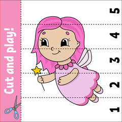 Learning numbers. Education developing worksheet. Game for kids. Activity page. Puzzle for children. Riddle for preschool. Simple flat isolated vector illustration in cute cartoon style.