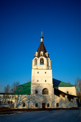 Fototapeta premium Classic Russian temple architecture background hd