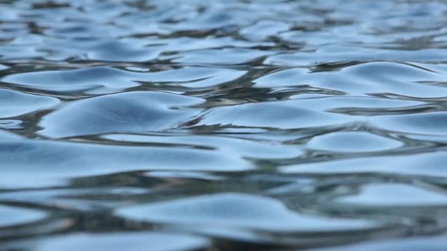 Abstract image of a water surface as water ebbs and flows around the screen.