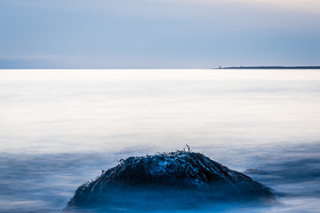Fototapeta na wymiar Seascapes of Cape Sable Island Nova Scotia Canada