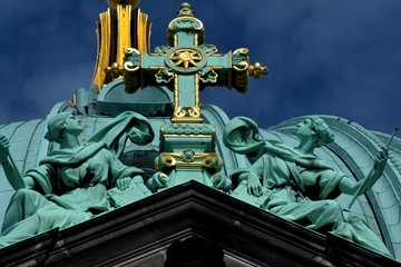 Berlin, Germany – April 9, 2015: Berlin Cathedral, Berliner Dom (Upper parish church and...