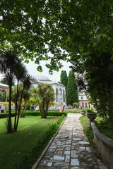 ISTANBUL, TURKEY - JUNE, 2018. Topkapi is main palace of the Ottoman Empire, built in middle of XIX century. 