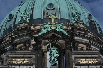 Berlin, Germany – April 9, 2015: Berlin Cathedral, Berliner Dom (Upper parish church and...