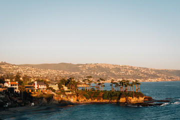 View of Crescent Bay in Laguna Beach, Orange County, California