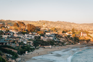 Obraz premium View of Crescent Bay in Laguna Beach, Orange County, California
