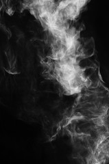 white cloud vertical view