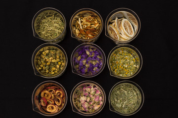 Ingr&eacute;dients pour tisane