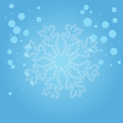 Naklejka premium SNOWFLAKES