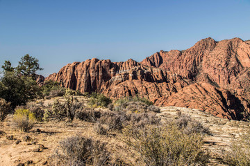 Snow Canyon State Park rock formations