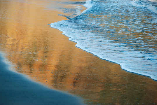 California Beach in the Late Afternoon