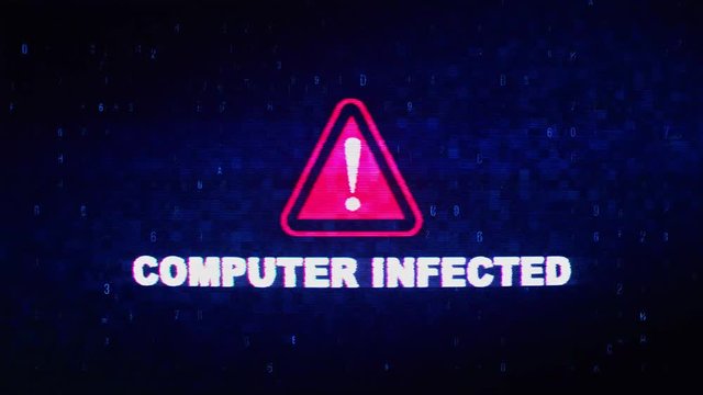 Computer Infected Text Digital Noise Glitch Effect Tv Screen Background. Login and Password With System Error Security ,Hacking Alert , Cyber Crime Attack Computer Error Distortion Message .