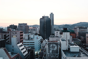 View at Hiroshima City Center
