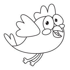 Vector Illustration Of Coloring Page