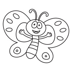 Vector Illustration Of Coloring Page
