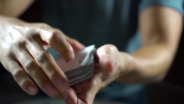 Fancy Manipulation of playing cards skill