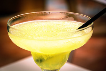 glass of lemon juice