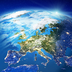 Europe from space