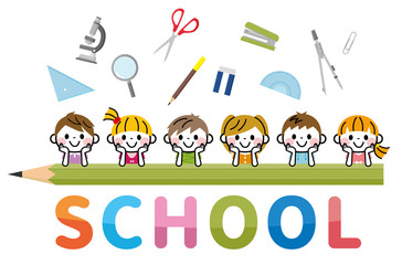 子供　教育　「SCHOOL」
