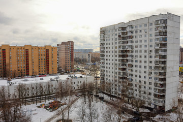 courtyard in a residential area