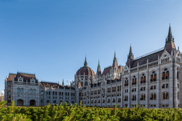Fototapeta na wymiar Parliament building in Budapest (Hungary)