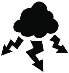 Storm Cloud Stencil
