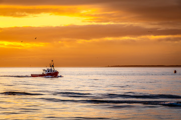 Seascapes from Atlantic Canada along the coastal shoreline.