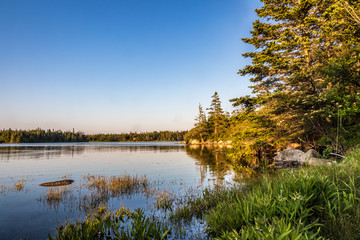 Seascapes from Atlantic Canada along the coastal shoreline.