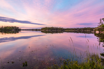 Seascape scenery from the Atlantic Coast of Canada.