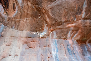 Orange stone pattern ,Phu Sing Bueng Kan
