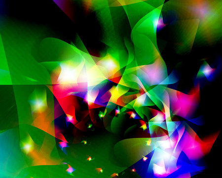 Abstract vector motion composed of simple elements