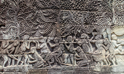 Bas Relief Wall