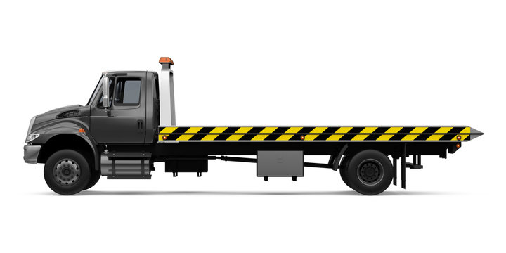 Tow Truck Isolated