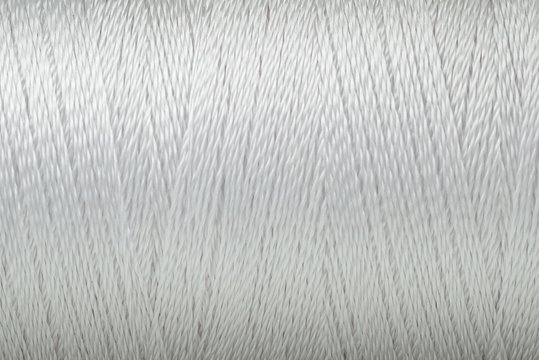 Thread Texture White Color Macro Background