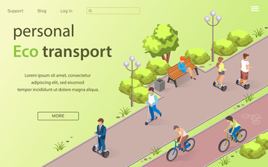 Inscription Personal Eco Transport Lettering.