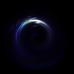 circle flare with rays