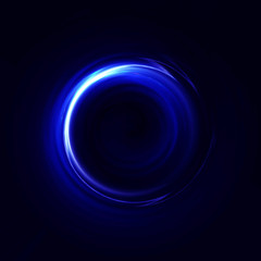 circle flare with rays